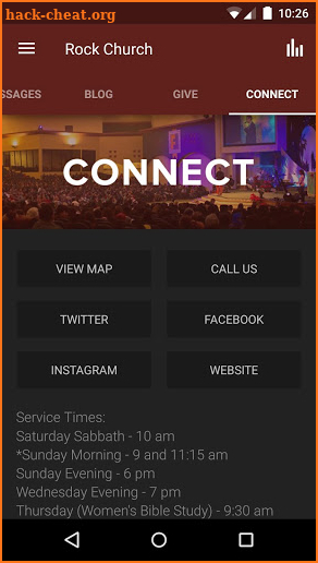 Rock Church Official App screenshot