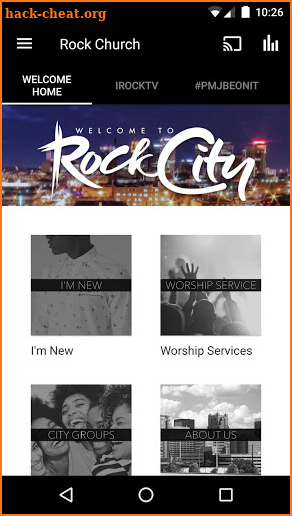 Rock City App screenshot