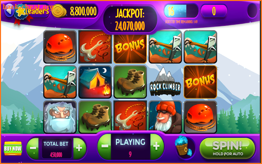 Rock Climber Free Slots Game screenshot