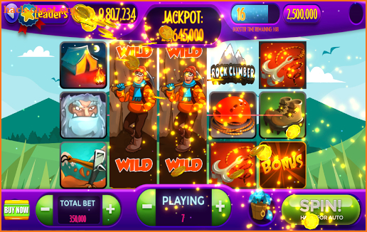 Rock Climber Free Slots Game screenshot