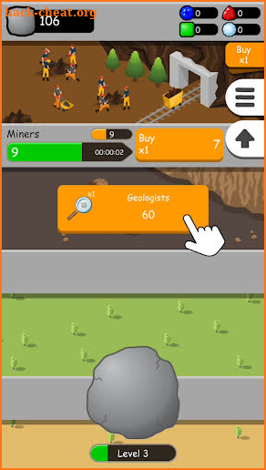 Rock Collector - Idle Clicker Game screenshot