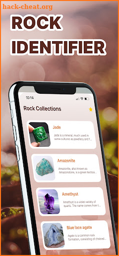 Rock Identifier: Crystals ID screenshot