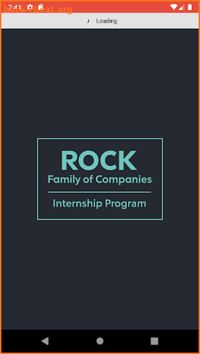 Rock Internship Program screenshot