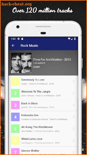 Rock Music: Popular Online & Offline Classic Music screenshot