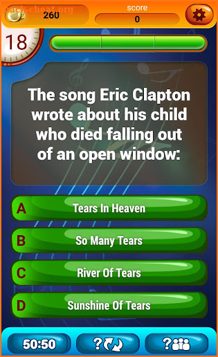 Rock n Roll Music Quiz Game screenshot