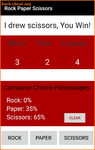 Rock Paper Scissors screenshot