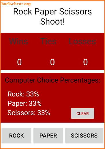 Rock Paper Scissors screenshot