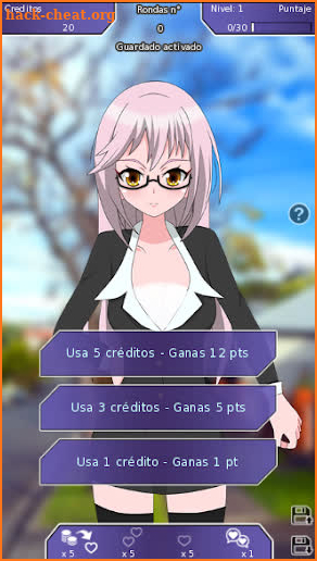 Rock Paper Scissors Anime Girl screenshot