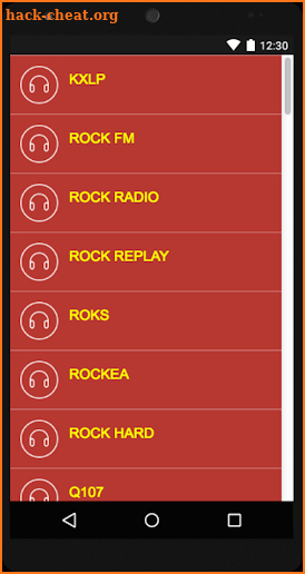 Rock Radio - Free Music Player screenshot