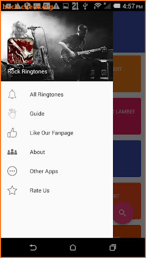 Rock Ringtones Free Music screenshot
