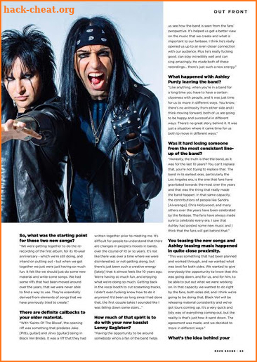 Rock Sound Magazine screenshot