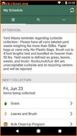 Rockaway Township Recycling screenshot