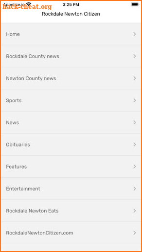 Rockdale Newton Citizen screenshot