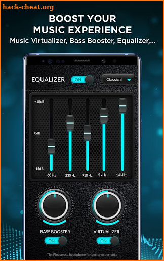 Rocker Music Player 2020 - PowerAudio & MP3 Player screenshot