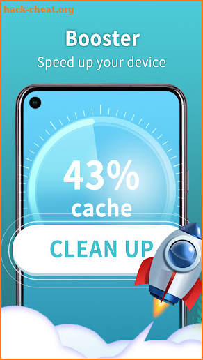 Rocket Booster - Cache Cleaner screenshot