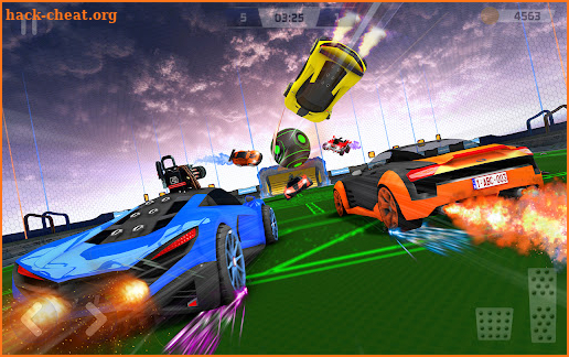 Rocket Car Ball Soccer Game screenshot