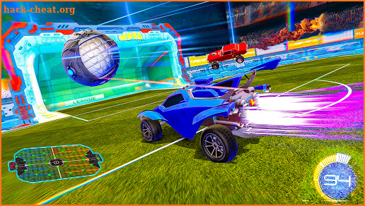 Rocket Car Soccer League -Football Championship 3D screenshot