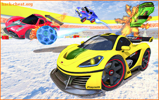 Rocket Car Soccer League Games screenshot