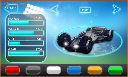 rocket cars league battle arena screenshot