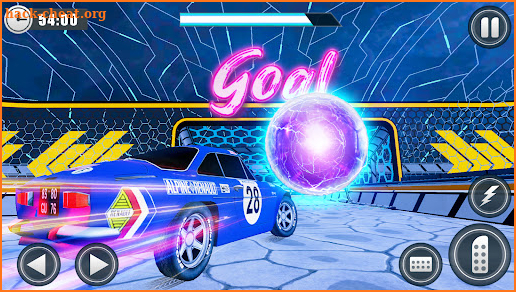 Rocket Cars Soccer League Game screenshot