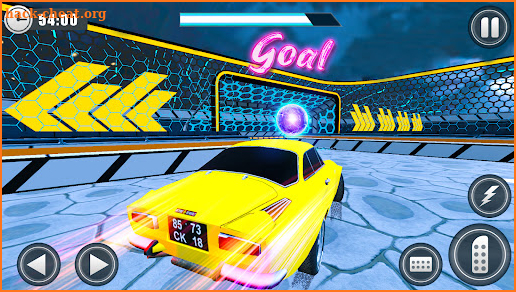 Rocket Cars Soccer League Game screenshot