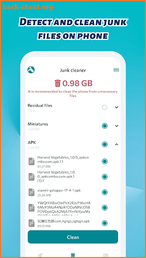 Rocket Cleaner screenshot