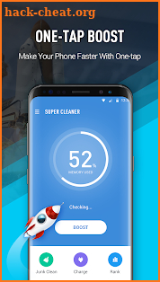 Rocket Cleaner - Phone Boost & Clean screenshot