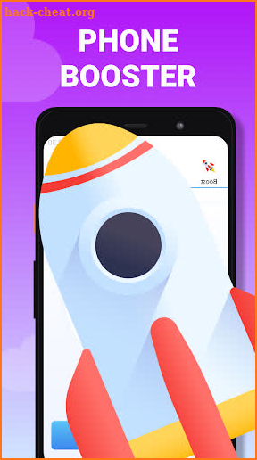 Rocket Cleaner Phone Booster and Spam Blocker screenshot