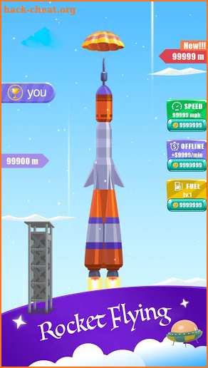 Rocket Flying: Launching!! screenshot