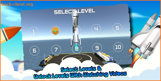 Rocket Landing Simulator: A Rocket Lander Game screenshot