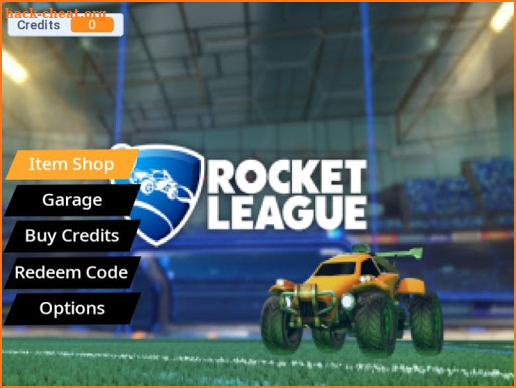 Rocket League Garage Simulator screenshot