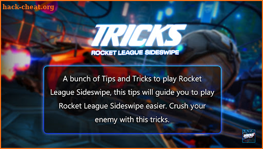 Rocket League Sideswipe Trick screenshot