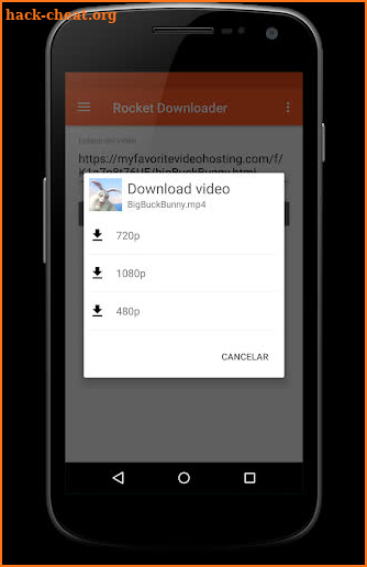 Rocket Video Downloader | Download videos | Cast screenshot