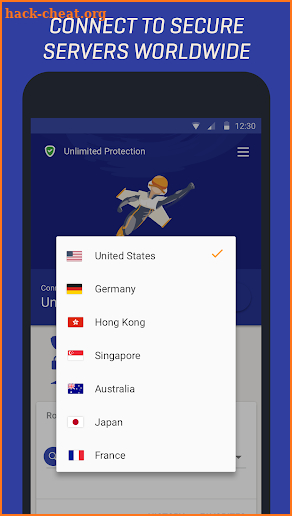 Rocket VPN – Internet Freedom screenshot