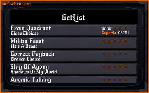 RockGen - Rhythm Game screenshot