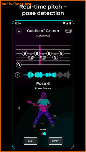 RockPose: Guitar Performance screenshot