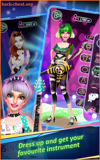 Rockstar Girl – High School Rock Band Mania screenshot