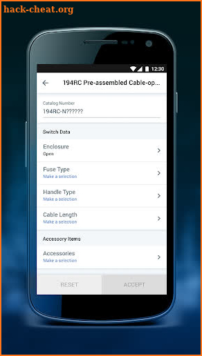 Rockwell Automation Product Catalog App screenshot