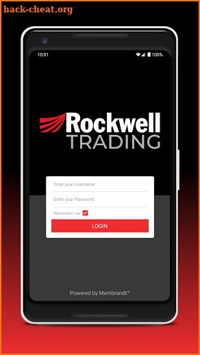 Rockwell Trading App screenshot