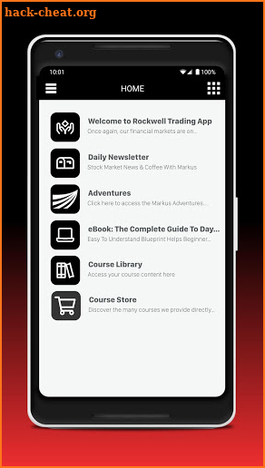 Rockwell Trading App screenshot