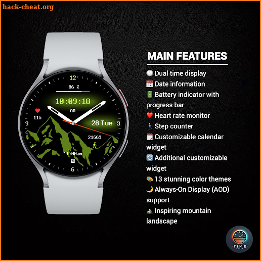 Rocky Dial - watch face screenshot