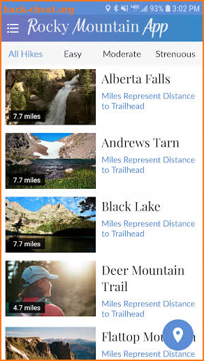 Rocky Mountain App screenshot