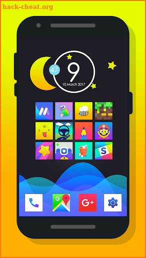 Rocsy Square - Icon Pack screenshot