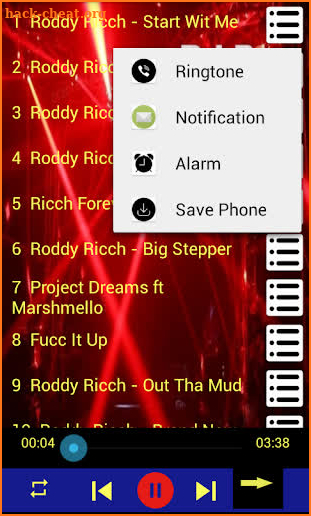 Roddy Ricch Ringtones / songs screenshot