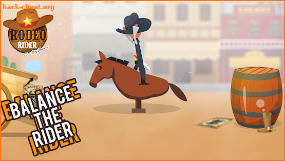 Rodeo Rider - Cowboy Balance Game screenshot