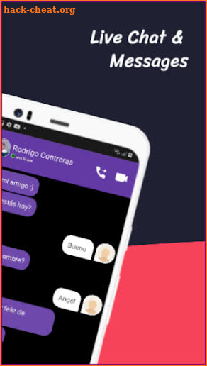 Rodrigo Contreras Video Call and Fake Chat ☎️ screenshot
