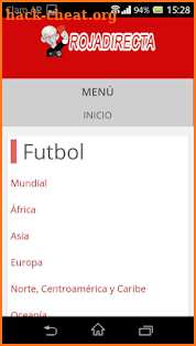 Roja Directa Futbol screenshot