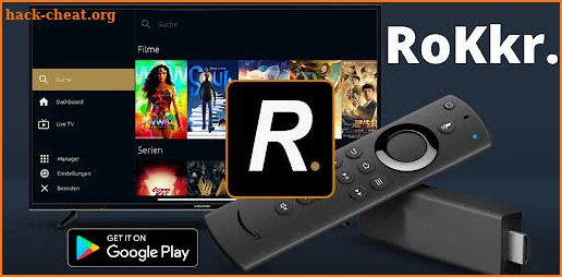 ROKKR Tv Live Streaming Free Movies New Guide screenshot