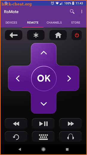 Roku Remote screenshot
