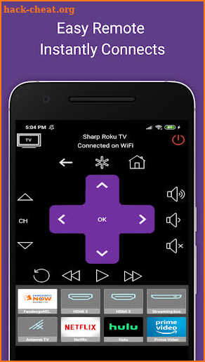 Roku TV Remote Control : iRoku screenshot